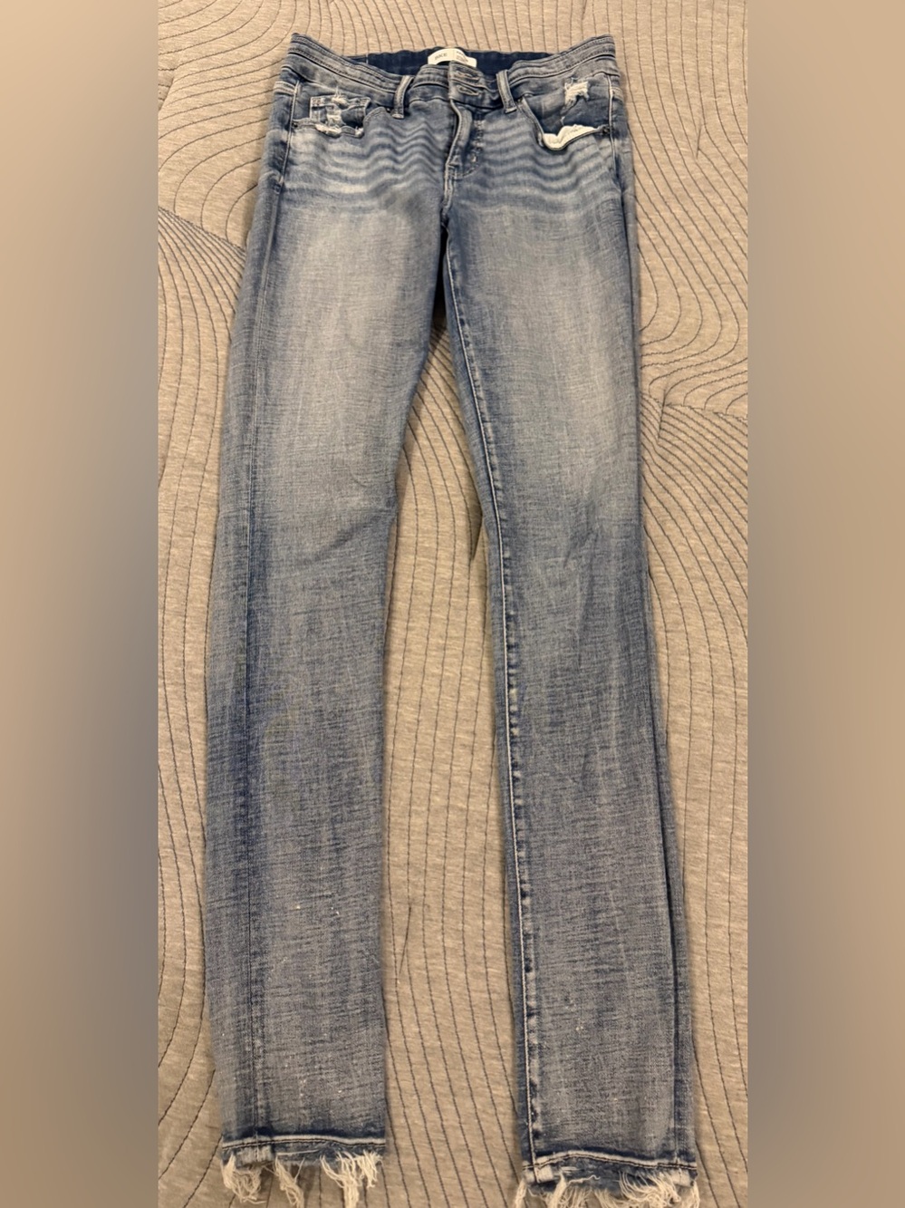 BKE Women's Skinny Jeans - Light Blue Wash